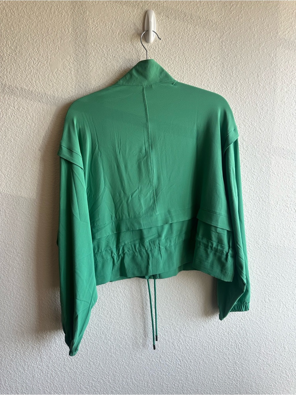 Womens Rae Mode Green Zip-Front Cropped Jacket NWOT - Picture 2 of 4